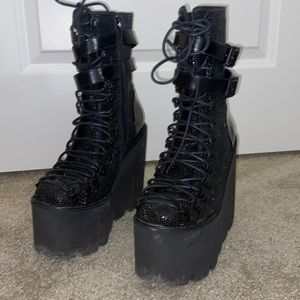 Club Exx Traitor Platform Boots